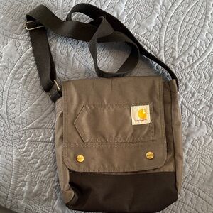 Carhartt Gray and Black Messenger Bag